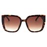 Fashionable Uv 400 Protected Lens Square Big Frame Women Sun Glasses Luxury Sunglasses Oversized