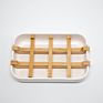 Fiber Bamboo Natural Dish Wash Bar Compostable Soap With