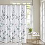 Flowers Printing Waterproof Metal Grommet Polymer Polyester Floral Shower Curtain