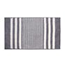 Fmt Ready to Ship Bathroom Shower Rugs Absorbent Chenille Stripe Bath Mat Set