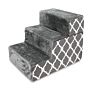 Foam for Dogs & Cats Foldable Pet Steps 3 Levels Height Pet Stairs