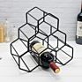 Foldable Wine Rack Honeycomb Wine Bottles Rack for Storage