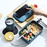 Food-Grade Plastic Bento Lunch Box Microwavable to Heat Lunch Bento Box