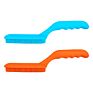 Food Grade Silicone Pet Dog Grooming Brush with Handle for Cleaner Accessories