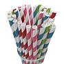 Food Grade Wulian Drinking Straw Degradable Wrap Paper Straw