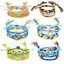 Friendship Bracelet with Ethnic Style Bohemian Men and Women Hand Woven Bracelet