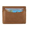 Front Pocket Mens Thin Slim Leather Card Holder Wallet