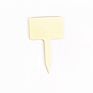 Garden Decorative Natural Wood Plant Markers Plant Labels Biodegradable Plant Stick