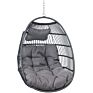 Garden Rattan Adult Hanging Egg Swing Chair All Weather Courtyard Patio Outdoor Furniture Hanging Chair
