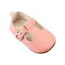 Genuine Leather T-Bar Mary Jane Baby Girls Shoes Infants Toddler Baby Princess Ballet Shoes Newborn Crib Shoes Rubber Sole