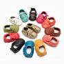 Genuine Leather Tassel Baby Shoes Moccasins Slip on Infant Shoes