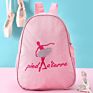 Girls Cute Light Weight Pink Durable Ballet Dancing Backpack Bag with Large Storage
