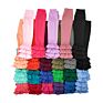 Girls Icing Ruffle Leggings Solid Color Pants for Children Wear