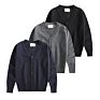Girl's Long Sleeve Jacket Children's Sweater Cardigan Parent Dress Zhongda Children's Knitted Cardigan Boys a Generation of Hair