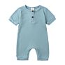 Girl's Rompers Boy Zip Baby Romper Suitable for Both Boys and Girls