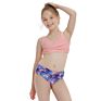 Girls Swimsuit High Waisted Two Pieces Bikini Set Swimwear Pink Bathing Suits