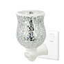 Glass Electric Incense Wax Warmer Burner Essential Oil Wax Melting Warmer for Fragrance Night Light Aroma Decorative Lamp