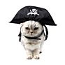 Halloween Party Pet Supplies Costume Headwear Pet Dog Cat Skulls Pirate Hat