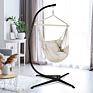 Hammock Hanging Stand - 360 Degree Rotation Hammock Chair C-Stand