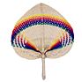 Hand-Woven Rattan Fan