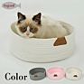 Hand Made Cotton Rope Cat Scratching Bed round Cave Cat Bed