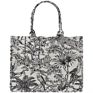 Handheld Luxury Beach Elegant Shoulder Bag Ladies Jacquard Embroidered Canvas Bag Handbag