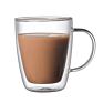 Handmade Heat-Resistant Borosilicate Transparent Double Wall Glass for Coffee Mug