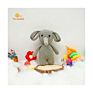 Handmade Soft Doll Plush Toy Cute Small Crochet Stuffed Animals Elephant