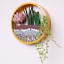 Hanging Metal Planter/Wall Decor Iron/Bucket/Basket Flower Pots for Indoor & Outdoor by Brassworld India