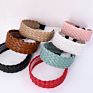 Headbands Adults Non Slip Hairbands Faux Leather Woven Headband