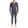 Heated Thermal Underwear Thick Flannel Long Underwear Cotton Mens Thermal Long Johns