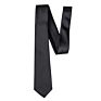 Hh-003 Solid Slim Necktie Black Skinny Ties for Men