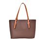 High Capacity Pu Leather Lady Tote Shopping Shoulder Handbag
