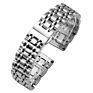 High Polish 7 Sold Link Watch Metal Strap 24Mm Stainless Steel Watch Band