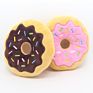 High Qulity Pet Supplies Dog Plush Toy Design Plush Squeaker Pet Donut Toys for Dogs