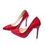 High Shoes Lady Pointed Toe Thin High Heel Shoes Sandal Slip on Women Heel Shoes