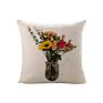 Home Decoration Pillowcase Linen Cloth Any Style Holidays Pillowcase With