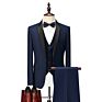 Hotsale Performance Groom the Man Three-Piece Shawl Collar Men's Suit