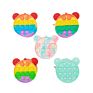 Ideas Colorful Popular Stress Relief Cute Cartoon Fidget Keychain Small Cartoon Wallet of Coin Purse Fidget