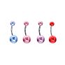 Imitation Pearl Belly Navel Ring Body Piercing Jewelry Fake Pearl Belly Button Ring