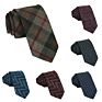 Imitation Wool Skinny Necktie Ties for Hand Made Plaid Necktie 6Cm