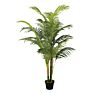 Indoor Fake Bonsai Tree Event Decor Simulation Palm Plants 150Cm Tall Artificial Pot Tree