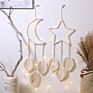 Ins Knit Leaves Baby Room Wall Hanging Decor Swing Macrame Leaf Wall Hangings for Kids Room