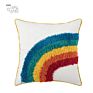 Ins Northern Style Colorful Rainbow Tassel Bohemia Living Room Decoration Throw Pillow