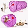 Interactive Set Plastic Cat Teaser Wand/Pole/Cat Tunnel/Feather Toy