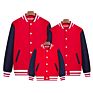 Jacket Plain Letter Man Sports Satin Bomber Baseball Jacket Men Jacket