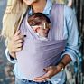 Jambear Eco-Friendly Baby Carrier Organic Bamboo Material Infant Stretch Wrap Ring Sling Baby Carrier Baby Wrap Sling Carrier