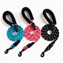 Jxanry Heavy Strong Multicolor Nylon Slip Rope Heavy Duty Thick Dog Leash