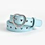 Kids Faux Leather Belt Children Heart Hollow Carved Cute Belts