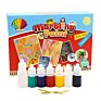 Kids Paint Kit Floating Marbling Ink Paint Set in Water, Wet Painting Watercolor Drawing Tools Marble Diy Paint Set